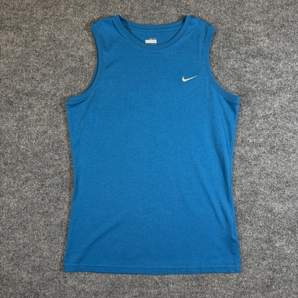 Nike Tops - Nike Fit Dry Womens Small Blue Tank Top Athletic